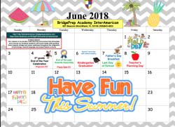 June Calendar